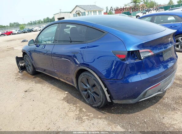7SAYGDED8RF206301 2024 TESLA MODEL Y Navy Trasero izquierdo
