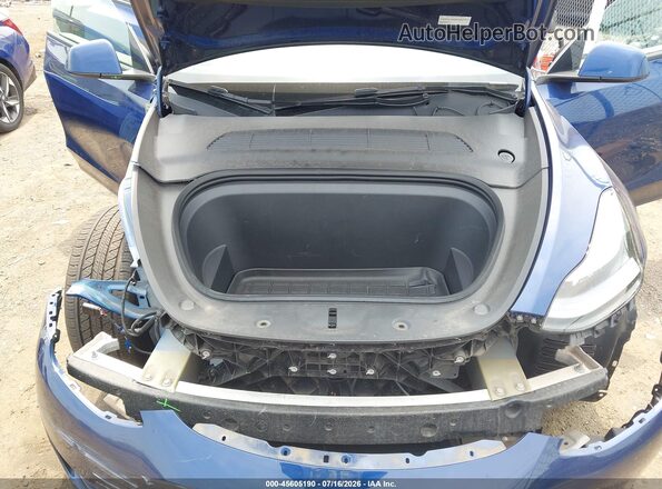 7SAYGDED8RF206301 2024 TESLA MODEL Y Navy Vista trasera