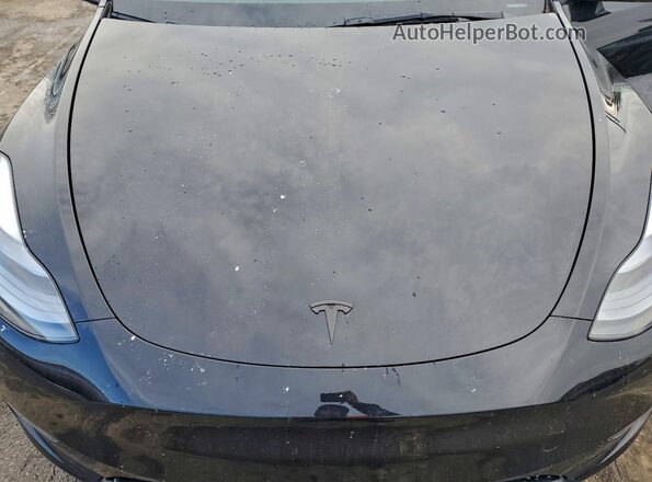 7SAYGDED8RF230355 2024 TESLA MODEL Black უკანა სალონის ხედი