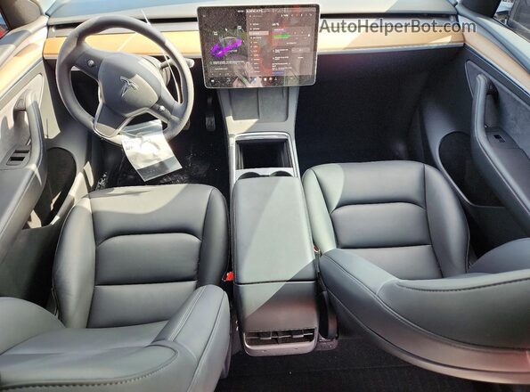 7SAYGDED8SA379125 2025 TESLA MODEL Серый Вид панели приборов