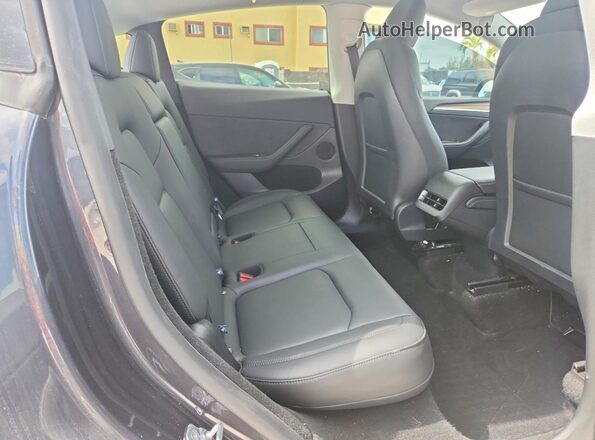 7SAYGDED8SA379125 2025 TESLA MODEL Серый Вид задних сидений