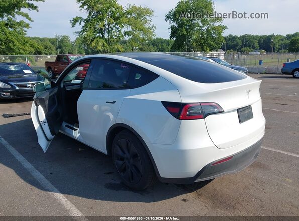 7SAYGDED8SF226134 2025 TESLA MODEL Y White Trasero izquierdo