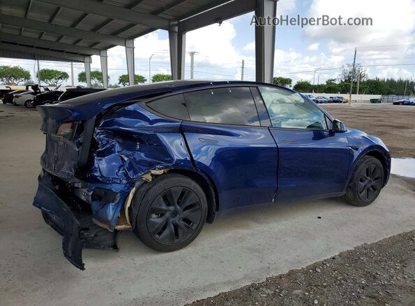 7SAYGDED8SF234606 2025 TESLA MODEL Blue Rear right