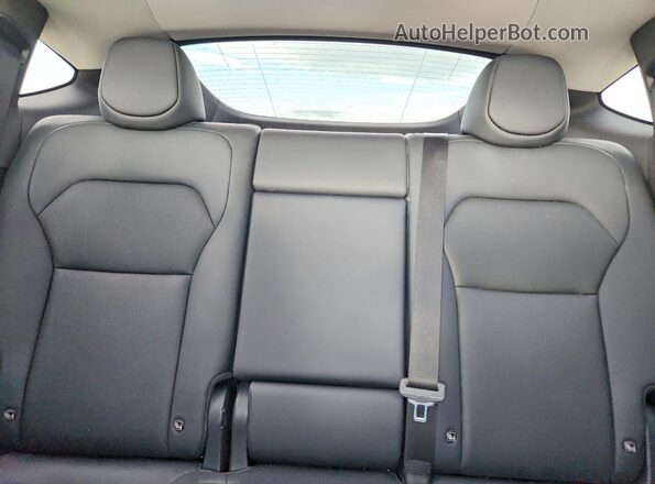 7SAYGDED8TA454679 2026 TESLA MODEL Black Rear seats view