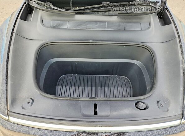 7SAYGDED8TA454679 2026 TESLA MODEL Black Engine compartment view