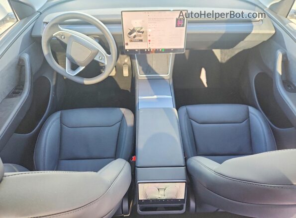 7SAYGDED8TA493353 2026 TESLA MODEL White Вид панелі приладів
