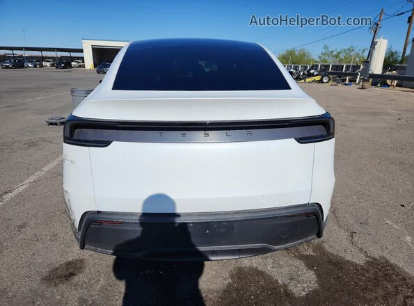 7SAYGDED8TA493353 2026 TESLA MODEL White Вид ззаду
