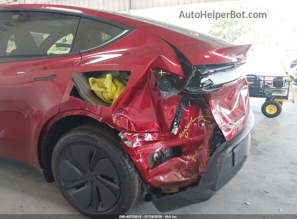 7SAYGDED8TA654123 2026 TESLA MODEL Y Красный Вид спереди