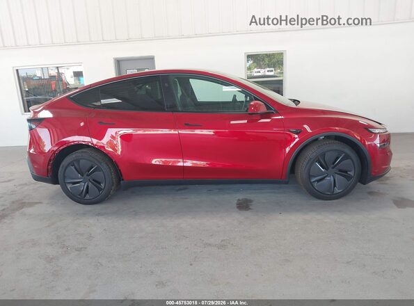 7SAYGDED8TA654123 2026 TESLA MODEL Y Красный Вид задней части салона