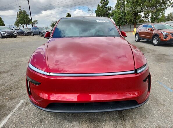 7SAYGDED8TF613722 2026 TESLA MODEL Red Widok z przodu
