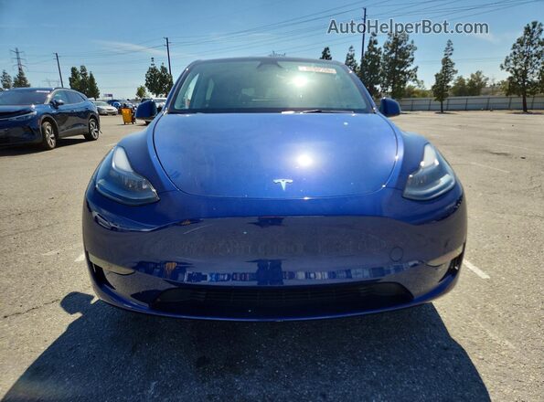 7SAYGDED9RF047465 2024 TESLA MODEL Blue Вид спереду