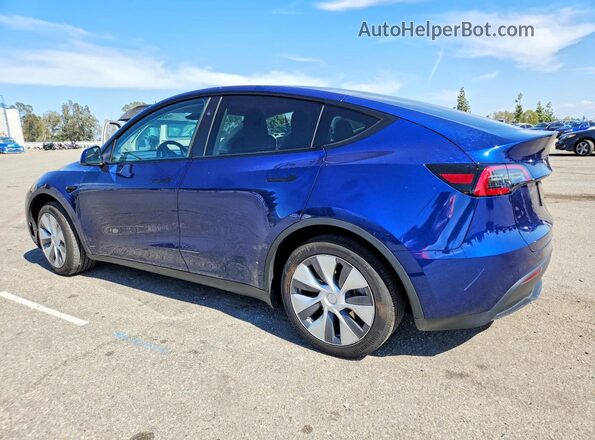 7SAYGDED9RF047465 2024 TESLA MODEL Blue Задня ліва чверть