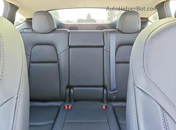 7SAYGDED9RF047465 2024 TESLA MODEL Blue Вид задніх сидінь