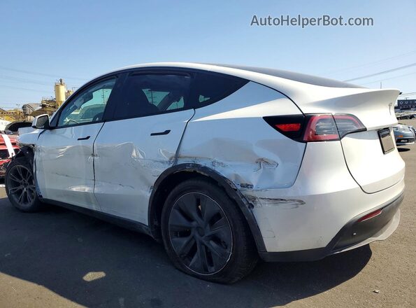 7SAYGDED9RF197687 2024 TESLA MODEL White უკანა მარცხენა