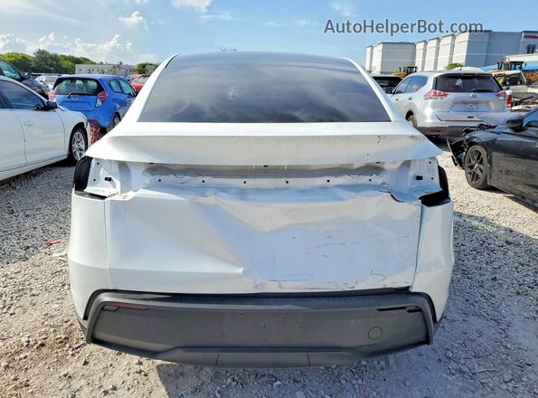 7SAYGDED9TA500973 2026 TESLA MODEL White Հետևի տեսք