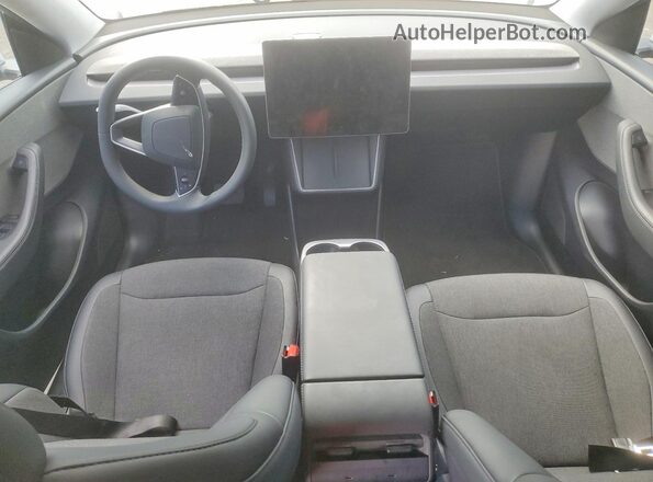 7SAYGDED9TA585846 2026 TESLA OTHER Белый Вид панели приборов