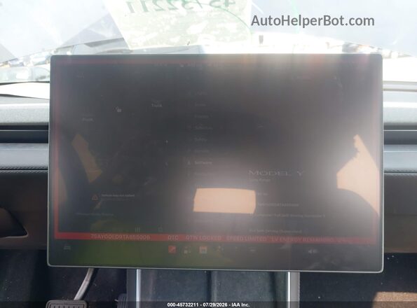 7SAYGDED9TA655006 2026 TESLA MODEL Y Gray 