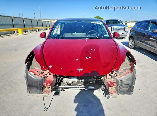 7SAYGDEDXRA319020 2024 TESLA MODEL Red Vista frontal