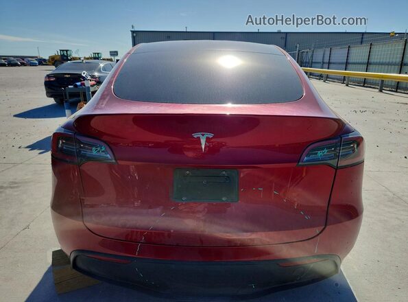 7SAYGDEDXRA319020 2024 TESLA MODEL Red Vista trasera