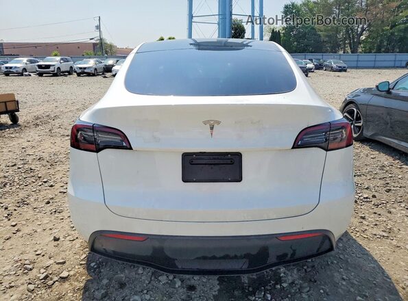 7SAYGDEDXRF084220 2024 TESLA MODEL White Вид ззаду