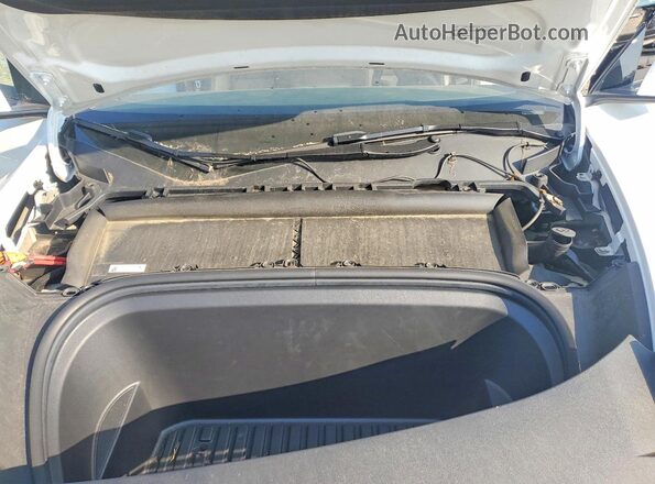 7SAYGDEDXRF084220 2024 TESLA MODEL White Вид задньої частини салону