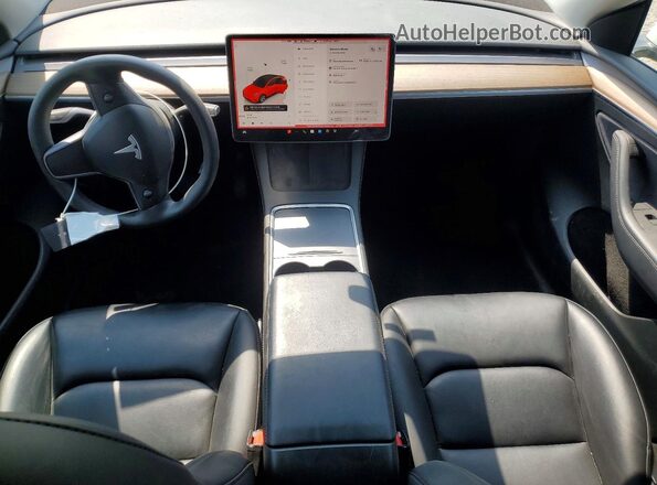 7SAYGDEDXRF084220 2024 TESLA MODEL White Вид панелі приладів