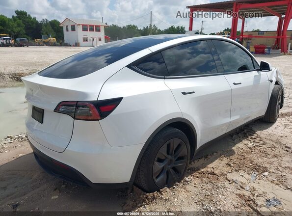 7SAYGDEDXRF097291 2024 TESLA MODEL Y White Հետևի աջ