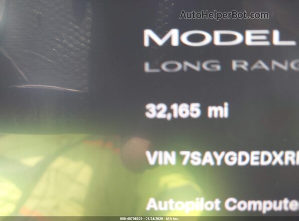 7SAYGDEDXRF097291 2024 TESLA MODEL Y White Սալոնի 360 աստիճան տեսք