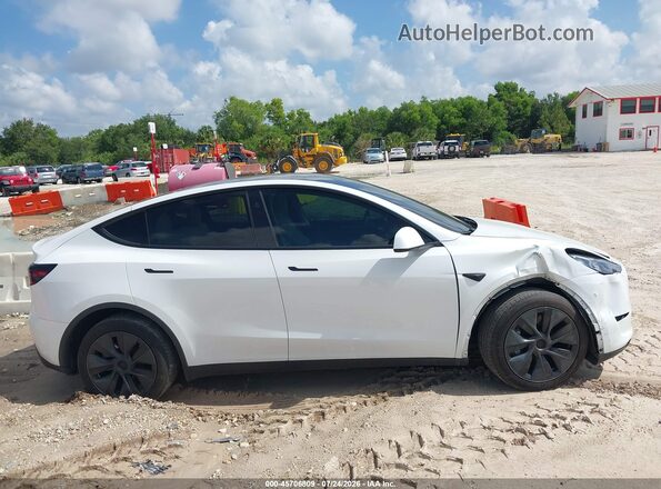 7SAYGDEDXRF097291 2024 TESLA MODEL Y White Սարքավորումների վահանակի տեսք