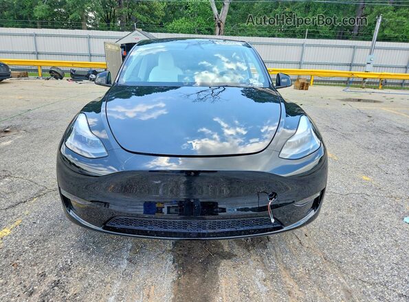 7SAYGDEDXRF103672 2024 TESLA MODEL Черный Вид спереди
