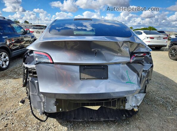 7SAYGDEDXSF264660 2025 TESLA MODEL Gray Հետևի տեսք