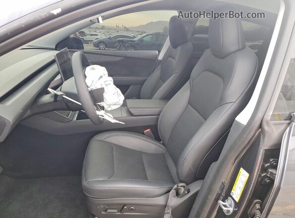 7SAYGDEDXTA488364 2026 TESLA MODEL Gray Vista interior delantera