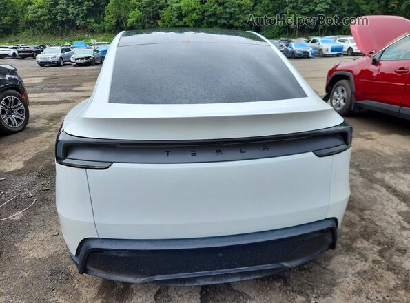 7SAYGDEDXTA500576 2026 TESLA MODEL White უკანა ხედი