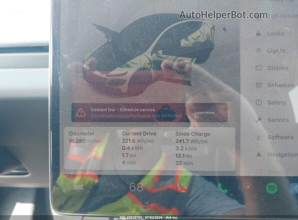 7SAYGDEDXTA602394 2026 TESLA MODEL Y Серый Вид задних сидений