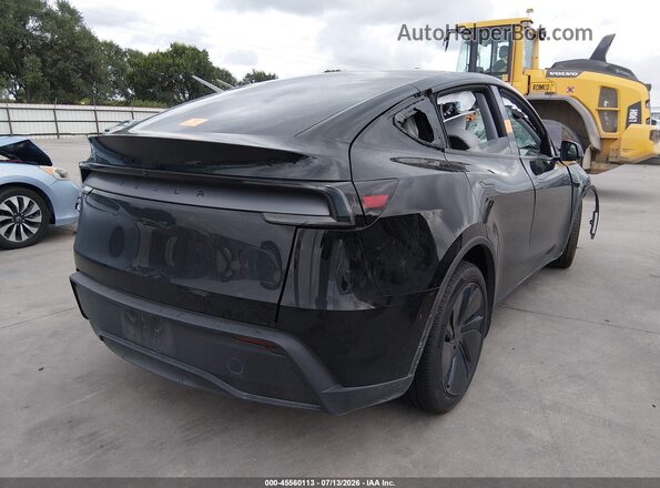 7SAYGDEDXTA611175 2026 TESLA MODEL Y Черный Задняя правая четверть
