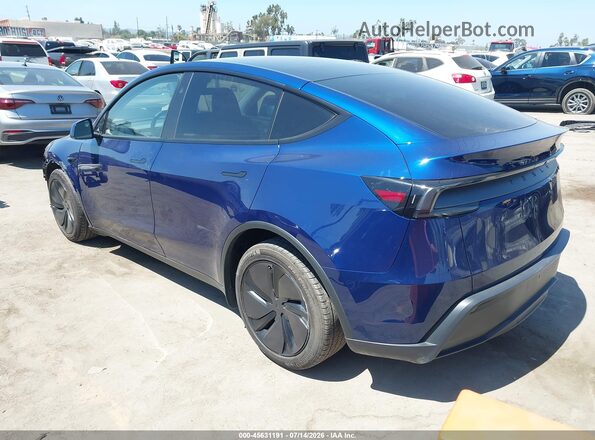 7SAYGDEDXTF392866 2026 TESLA MODEL Y Blue Rear left