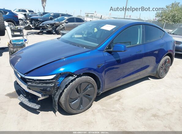 7SAYGDEDXTF392866 2026 TESLA MODEL Y Blue Front left