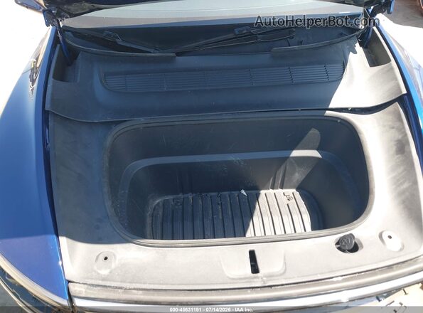 7SAYGDEDXTF392866 2026 TESLA MODEL Y Blue Rear view