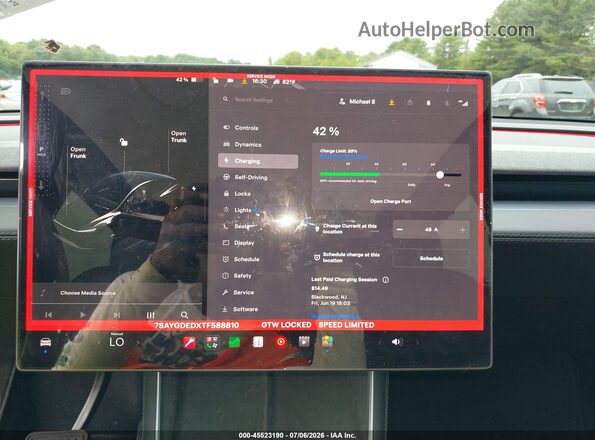 7SAYGDEDXTF588810 2026 TESLA MODEL Y Black 
