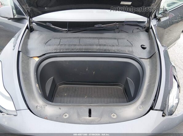 7SAYGDEE0NF370919 2022 TESLA MODEL Y Gray Rear view