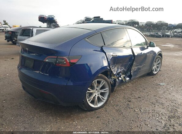 7SAYGDEE0PA060317 2023 TESLA MODEL Y Синий Задняя правая четверть