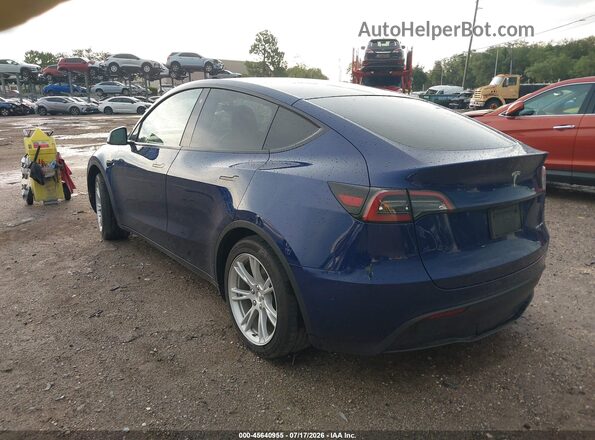 7SAYGDEE0PA060317 2023 TESLA MODEL Y Синий Задняя левая четверть