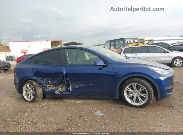 7SAYGDEE0PA060317 2023 TESLA MODEL Y Синий Вид щитка приборов
