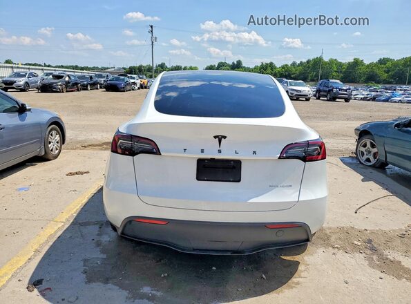 7SAYGDEE0PA153337 2023 TESLA MODEL White უკანა ხედი