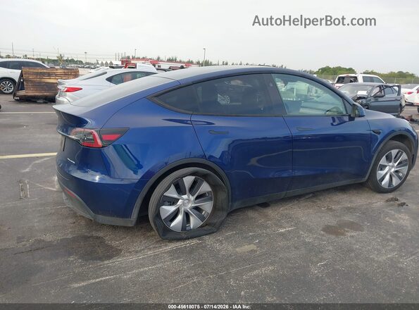 7SAYGDEE0PA206991 2023 TESLA MODEL Y Синий Задняя правая четверть
