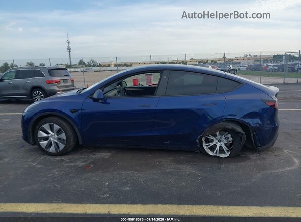 7SAYGDEE0PA206991 2023 TESLA MODEL Y Синий Вид щитка приборов