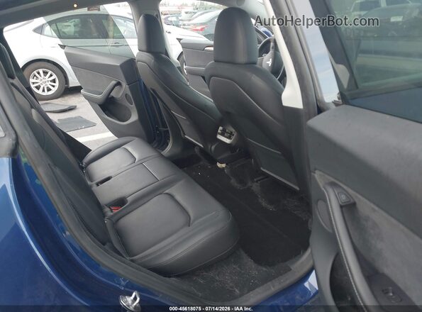 7SAYGDEE0PA206991 2023 TESLA MODEL Y Синий Вид наклейки с VIN-кодом