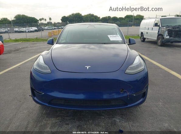 7SAYGDEE0PA206991 2023 TESLA MODEL Y Синий Вид сзади