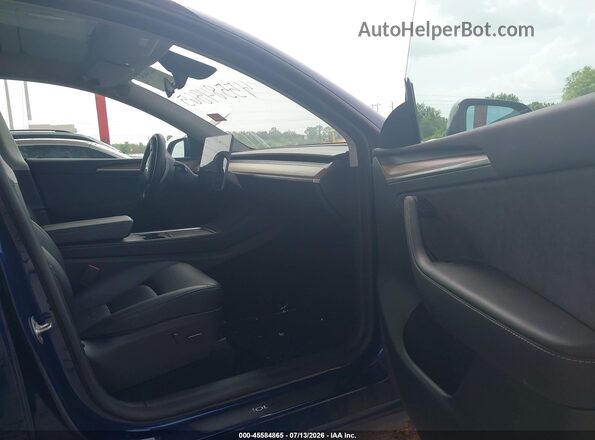 7SAYGDEE0PF864104 2023 TESLA MODEL Y Blue Vista interior delantera