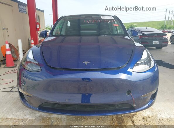 7SAYGDEE0PF864104 2023 TESLA MODEL Y Blue Vista interior trasera